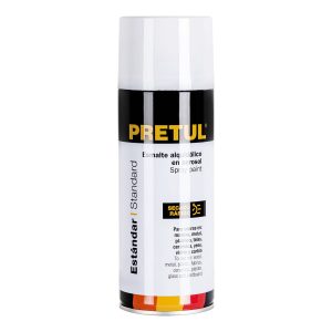 PINTURA EN AEROSOL BLANCO MATE 400 ML PRETUL