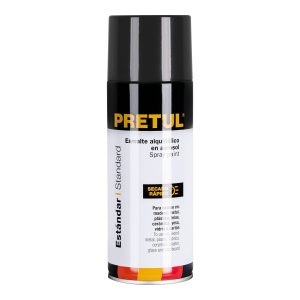 PINTURA EN AEROSOL GRIS OSCURO 400 ML PRETUL