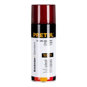 PINTURA EN AEROSOL ROJO 400 ML PRETUL