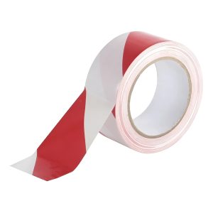 CINTA ADHESIVA DEMARCACION ROJA / BLANCA 48 MM X 16 M