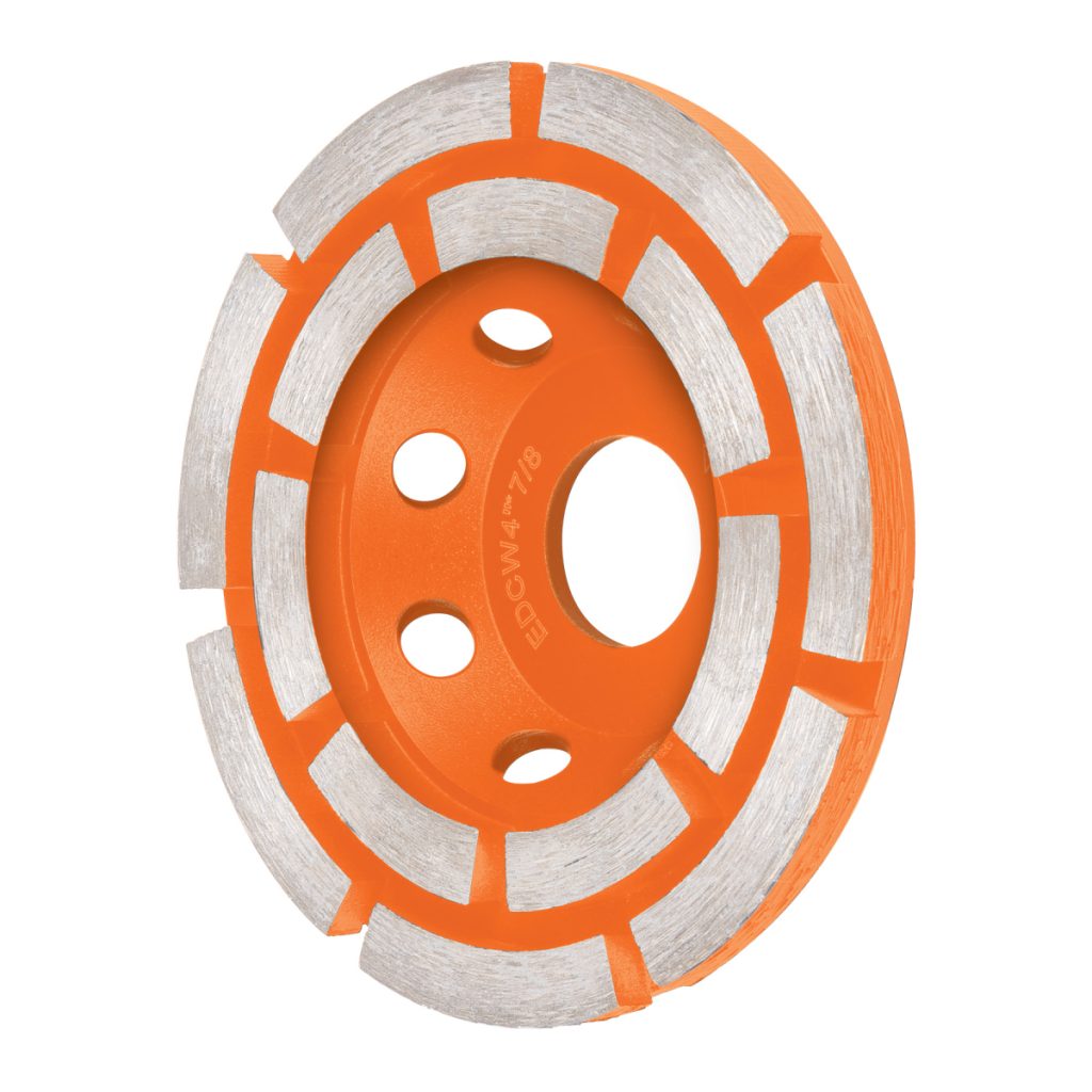 COPA DE DIAMANTE DOBLE HILERA 4" X 7/8" TRUPER