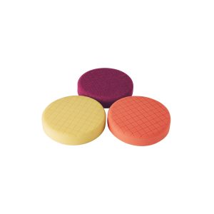 JUEGO DE 3 ESPONJAS PARA PULIR DE 6" HOOK AND LOOP TRUPER