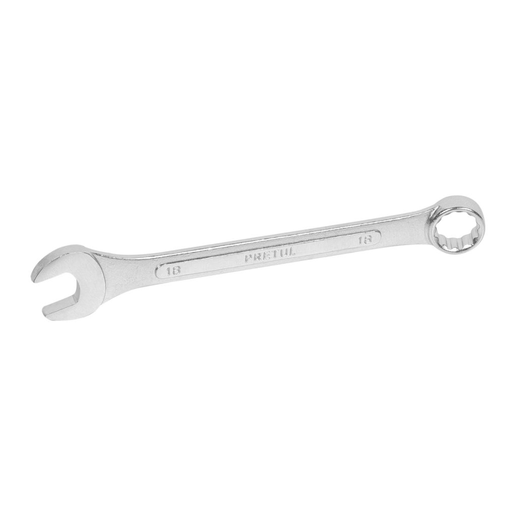 LLAVE COMBINADA 18 MM X 220 MM DE LARGO PRETUL