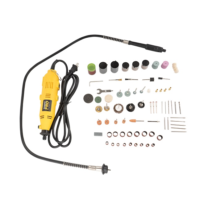 MOTO TOOL 135 W CON 183 ACCESORIOS RANGER PRO - Imagen 2