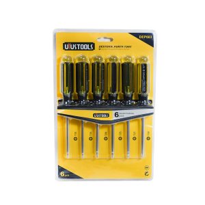 JUEGO DE 6 DESTORNILLADORES TORX CON SEGURO UYUSTOOLS
