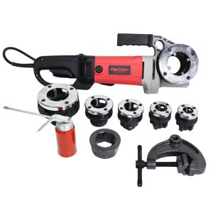 ROSCADORA DE TUBO ELECTRICA PORTATIL 6 CABEZALES 2300 W FERTON