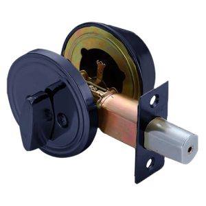 CHAPA DE SEGURIDAD NEGRO LLAVE - MARIPOSA RANGER