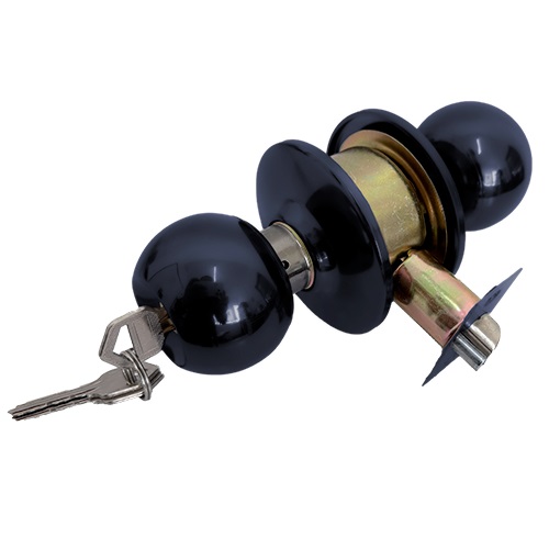 CERRADURA POMO NEGRO ALCOBA RANGER