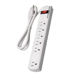 MULTITOMA SUPRESOR 6 SALIDAS 2.1/2 FT 270 JOULES RETIE DISCOVER