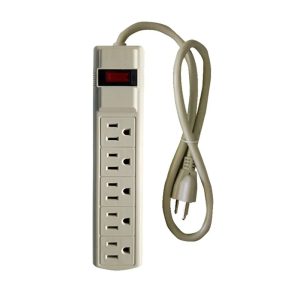 MULTITOMA SUPRESOR 5 SALIDAS 2.1/2 FT 90 JOULES RETIE DISCOVER