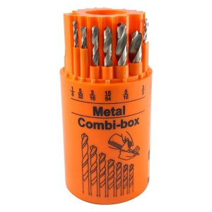 JUEGO DE 18 BROCAS PARA METAL, MURO, MADERA DISCOVER