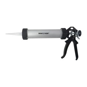 PISTOLA CALAFATEADORA TUBO ALUMINIO 9" DISCOVER