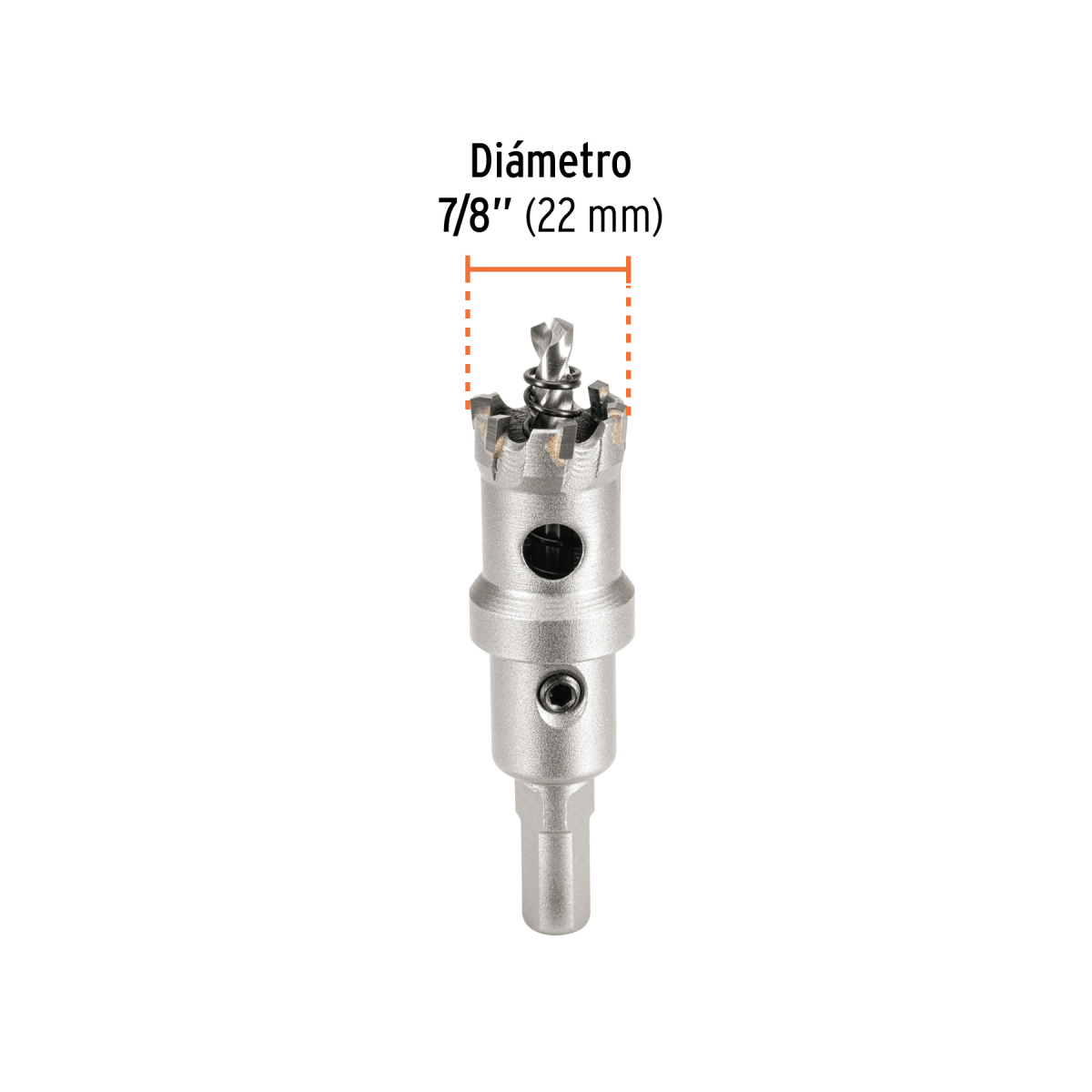 BROCASIERRA DE CARBURO DE TUNGSTENO 7/8" TRUPER - Imagen 3