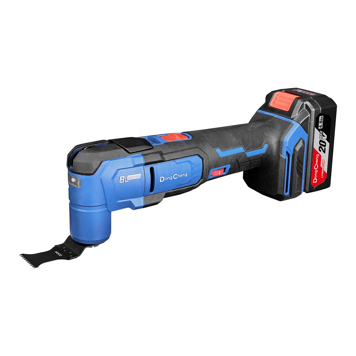 MULTIHERRAMIENTA MULTIUSOS OSCILANTE INALAMBRICA 20 V DONG CHENG