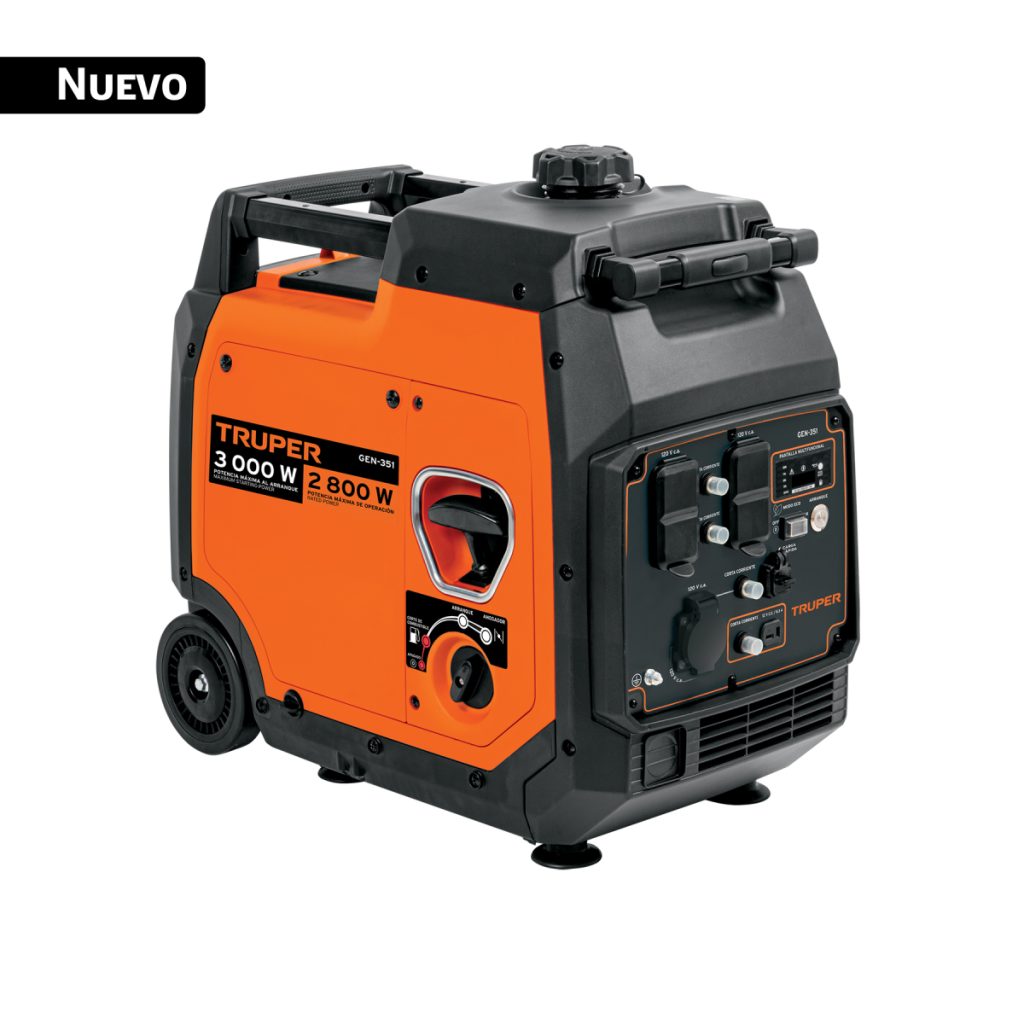 GENERADOR INVERSOR SILENCIOSO 3 KV ENCENDIDO ELECTRONICO TRUPER