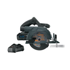 SIERRA CIRCULAR INALAMBRICA 6-1/2" 20 V 1 BATERIA 4 AH TRUPER MAX