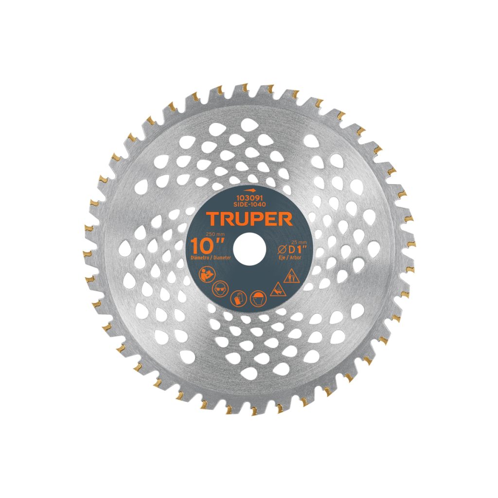 DISCO SIERRA 10" PARA GUADAÑA 40 DIENTES TRUPER