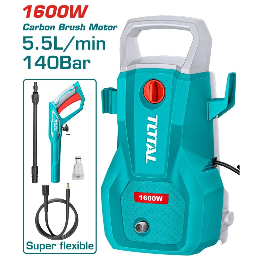 HIDROLAVADORA ELECTRICA 1600 W 2030 PSI TOTAL