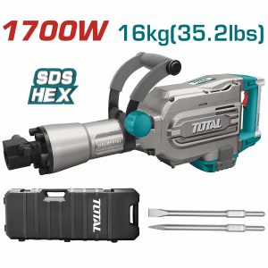 MARTILLO DEMOLEDOR SDS – HEX 1700 W 50 J TOTAL