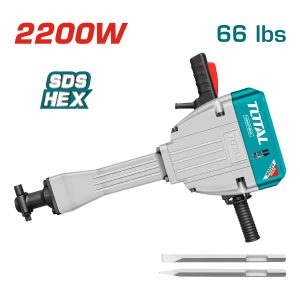MARTILLO DEMOLEDOR SDS – HEX 2200 W 75 J TOTAL