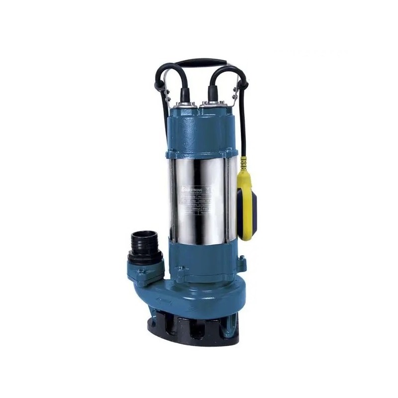 BOMBA SUMERGIBLE AGUAS RESIDUALES 1 HP AQUASTRONG