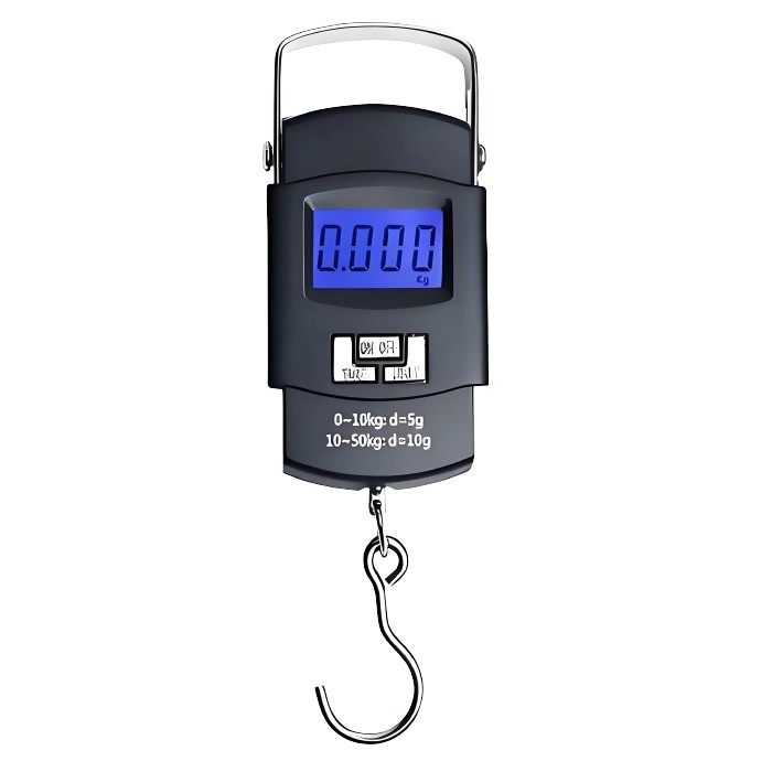 BASCULA DIGITAL COLGANTE DE PILAS 50 KG RANGER