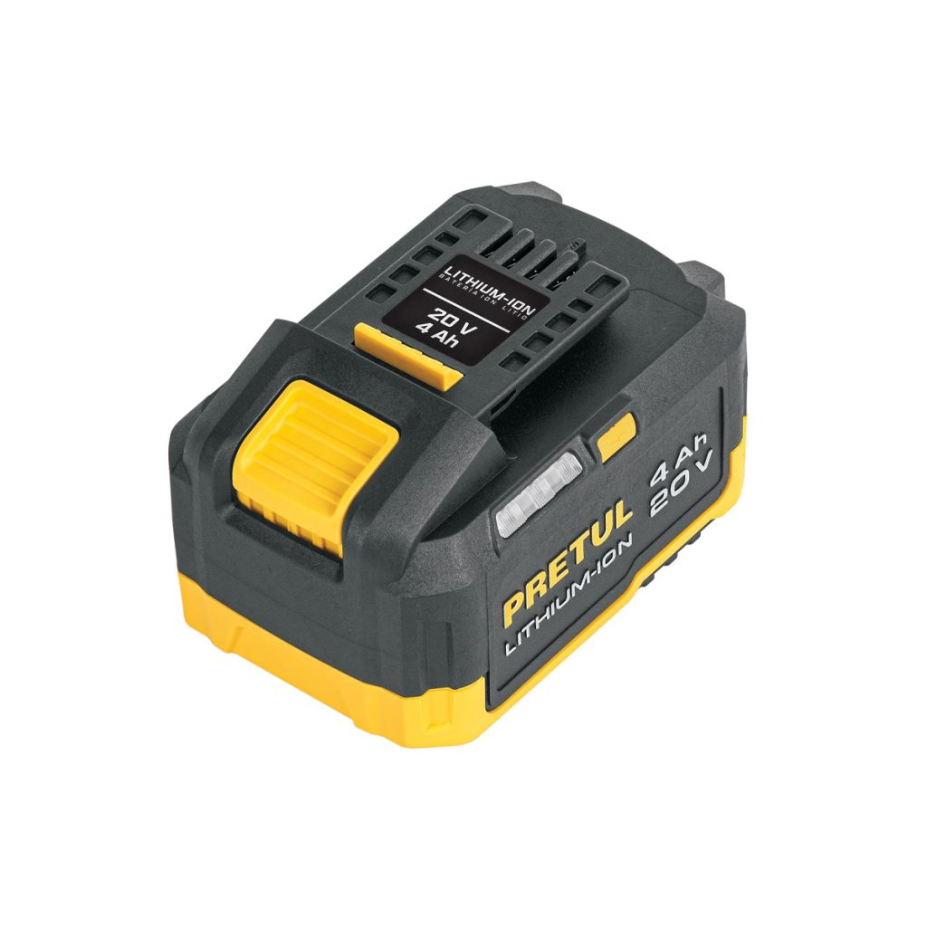 BATERIA ION LITIO 20 V 4 AH PRETUL