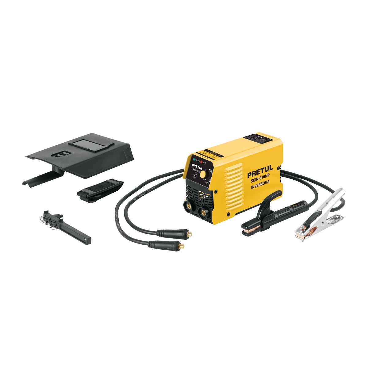 MINI SOLDADORA INVERSORA 100 A 127 V SERIE 300 PRETUL