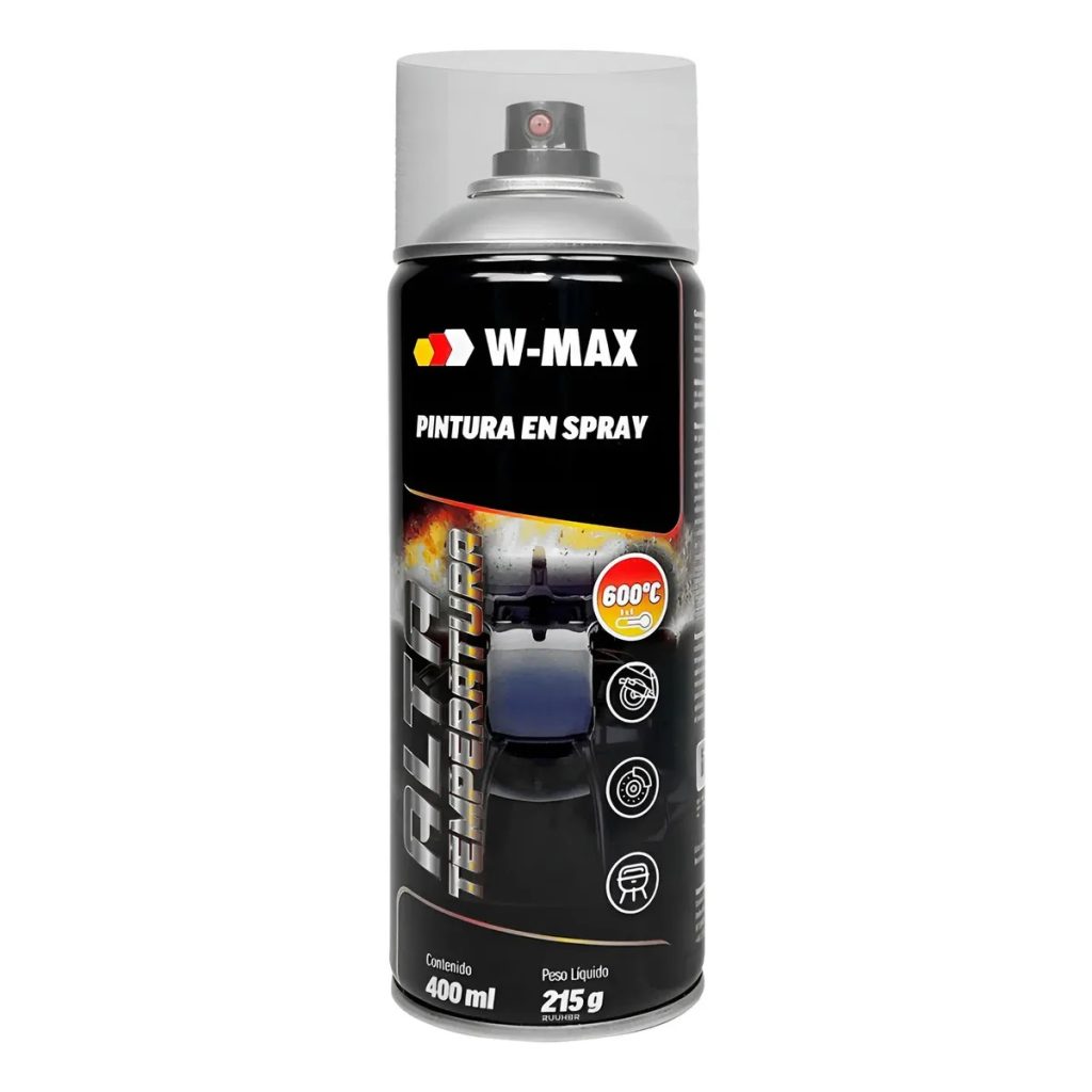 PINTURA SPRAY ALTA TEMPERATURA ALUMINIO HT W-MAX