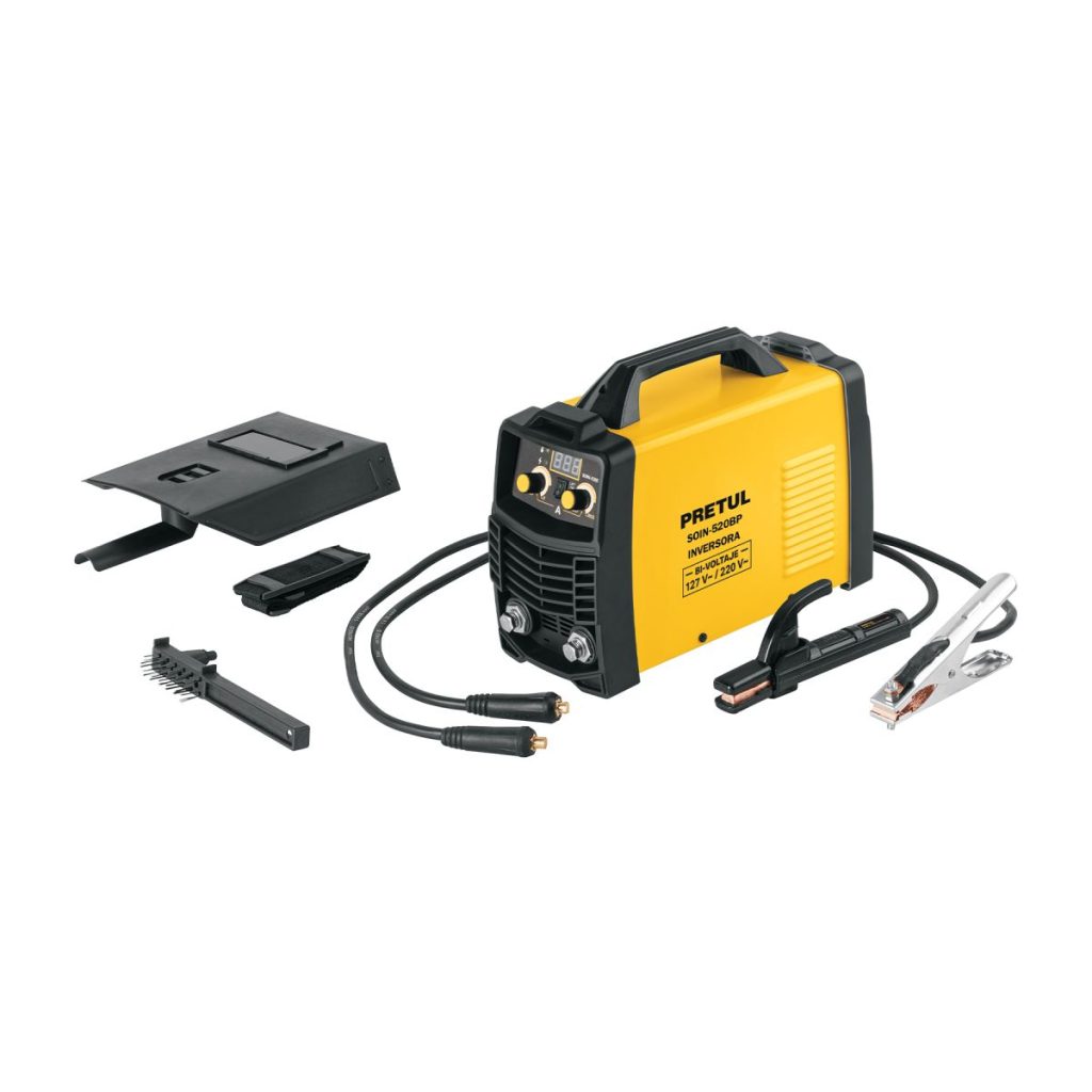 SOLDADORA INVERSORA 200A BI-VOLTAJE SERIE 500 PRETUL