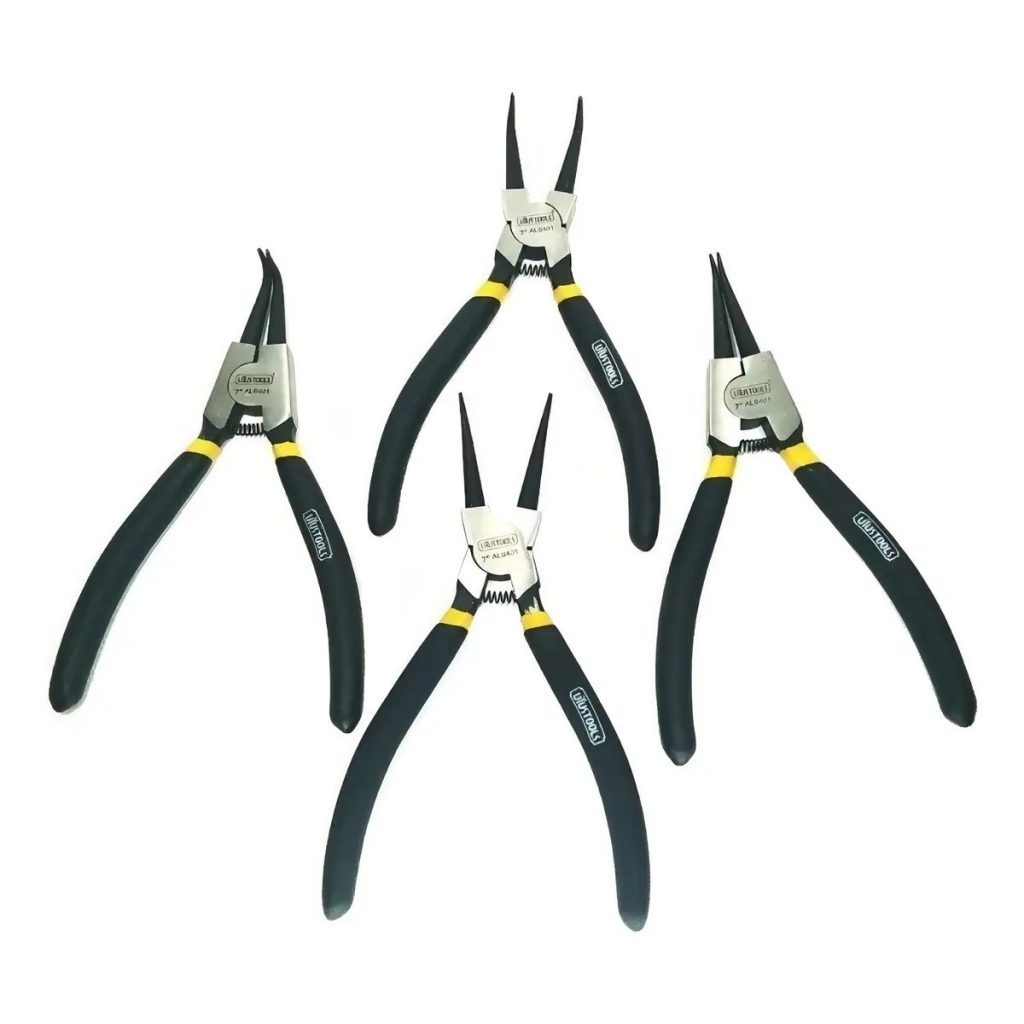 JUEGO DE 4 ALICATES 7" PARA ANILLOS DE RETENCION UYUSTOOLS